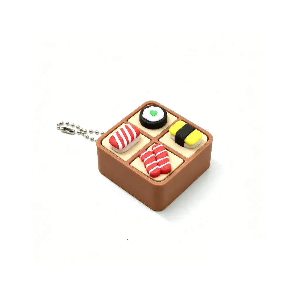 Sushi Box Clicker Keychain