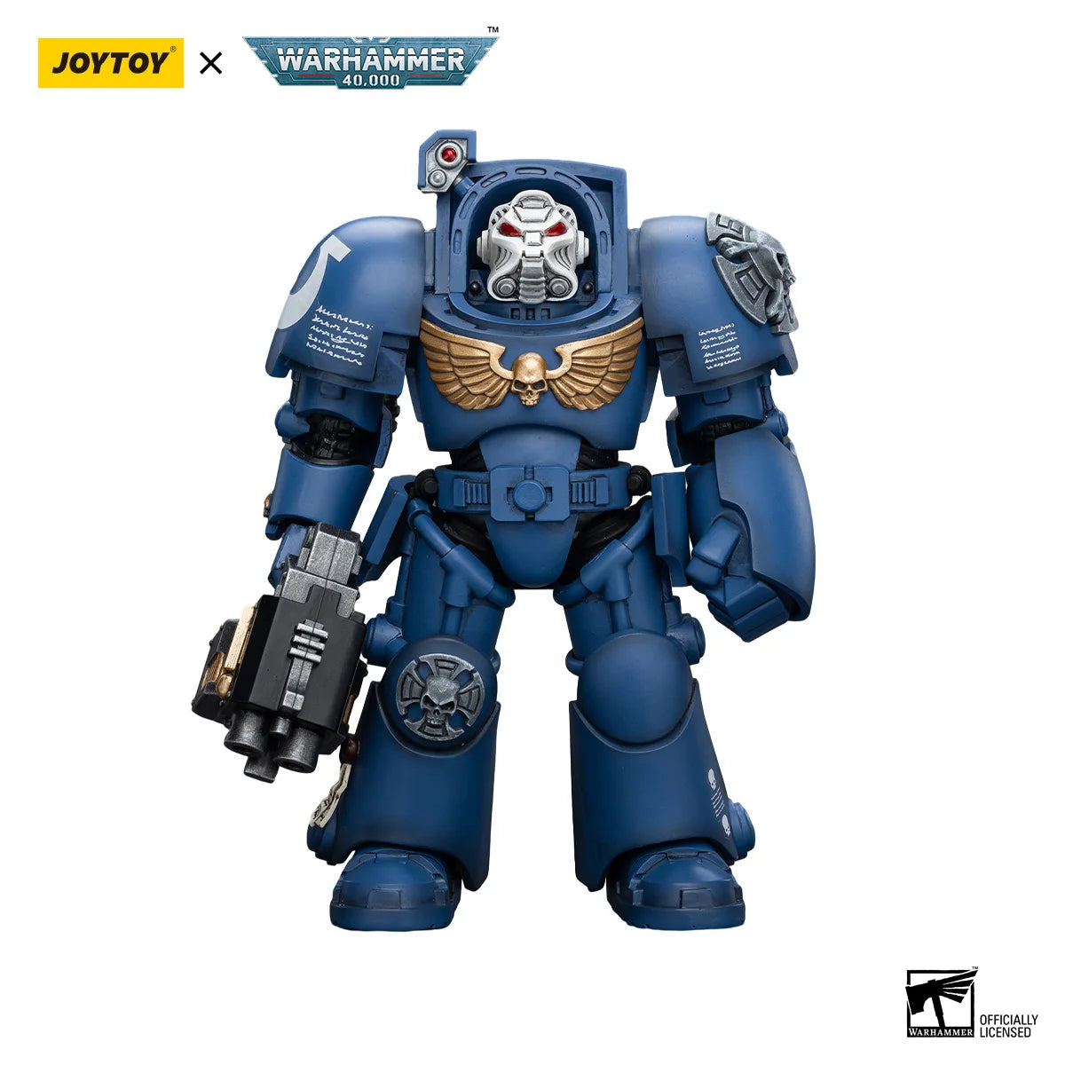 JOYTOY Warhammer 40k 1/18 Action Figures 14.3cm Ultramarines Terminator Squad
