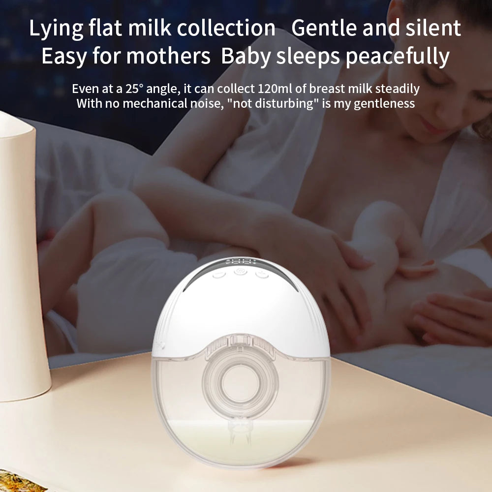 Wearable Lightweight Electric Breast Pump Hands Free