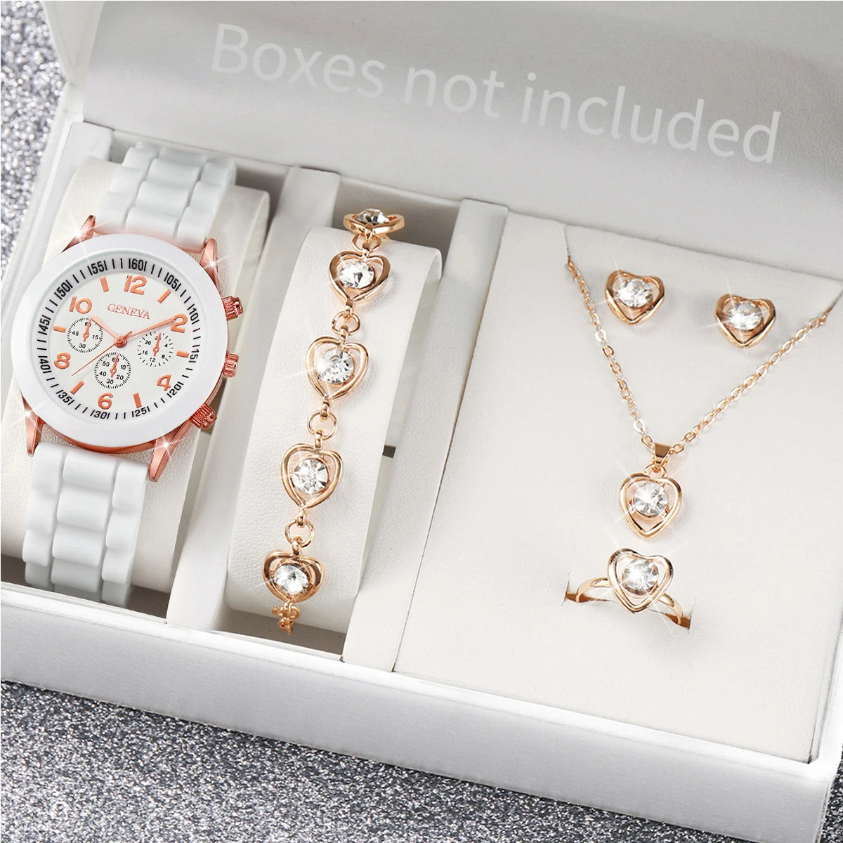 Women Watches Jewelry Set