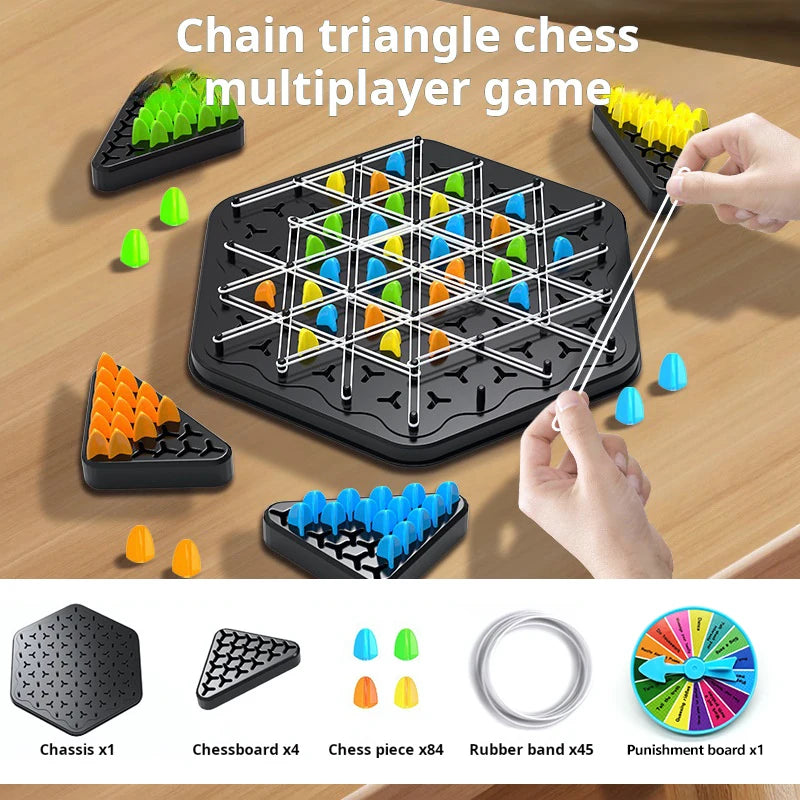Chain Triangle Chess Game