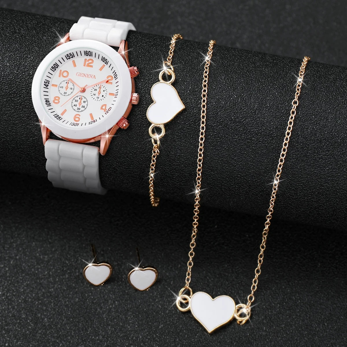 Women Watches Jewelry Set