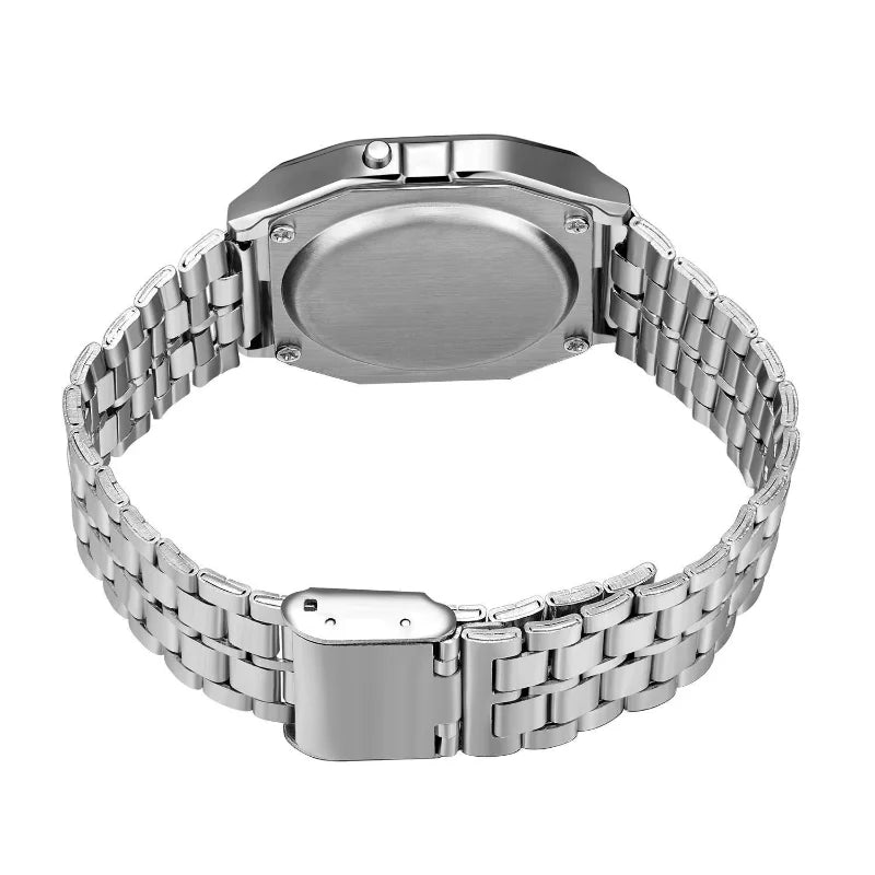 Steel Band Multi-Functional LED Digital Watch