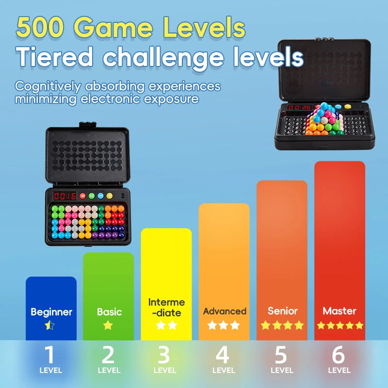 IQ Puzzle Smart Challenge Game With Timer 500 Levels