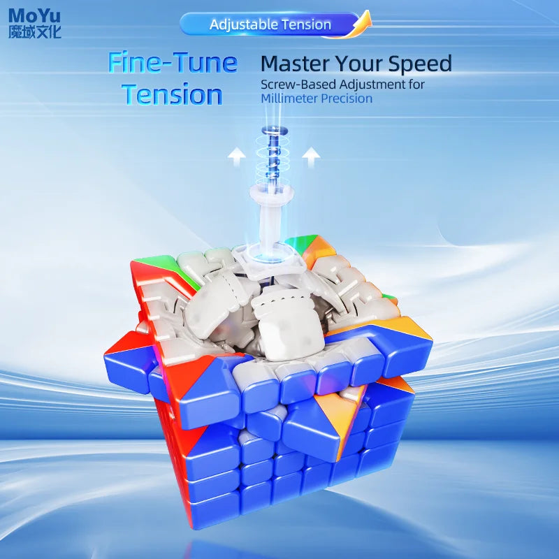 MoYu  Aoshi V4 6X6X6 M Dual Track Magic Cube