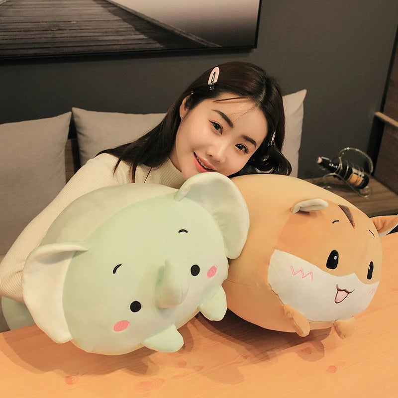 Soft Animal Cute Corner Cushion 20-90cm