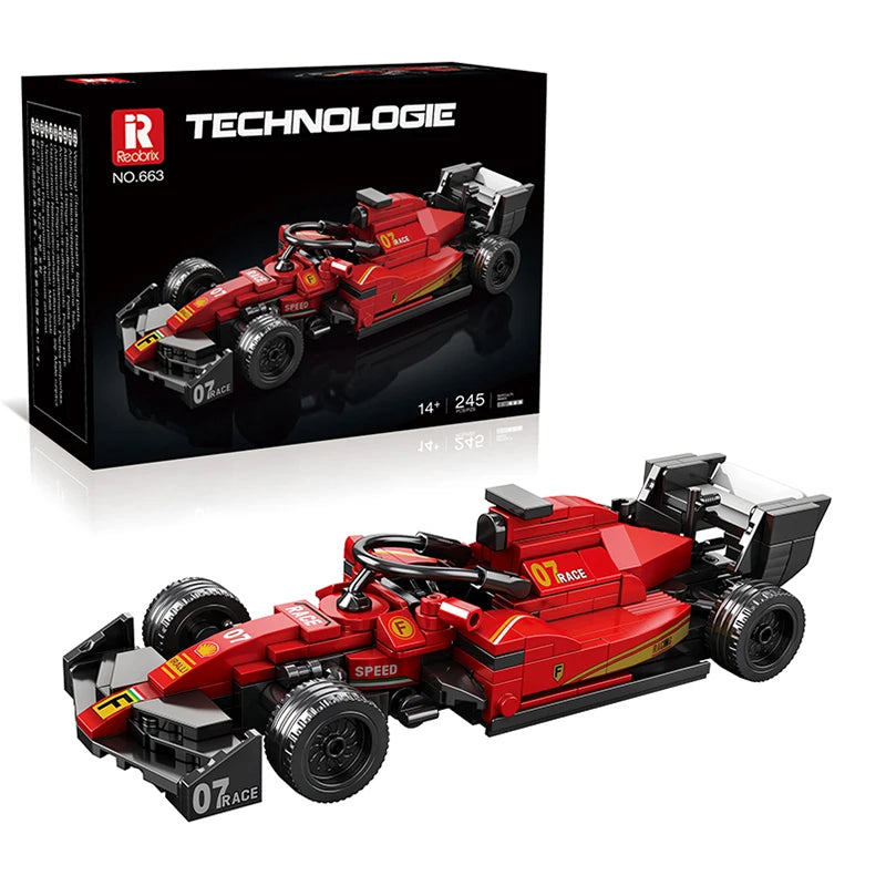 Reobrix Formula Racing Car Building Blocks 1:24 245PCS