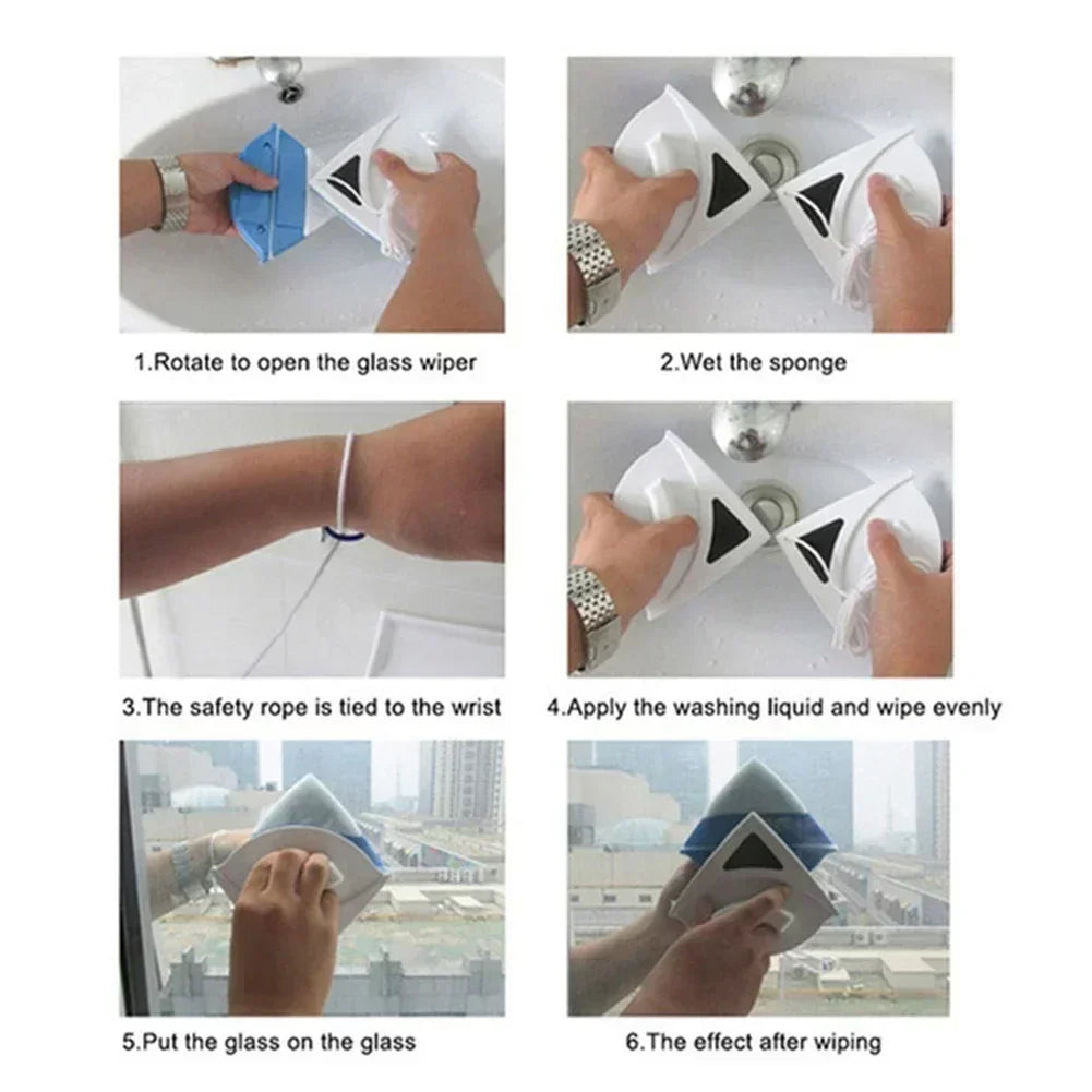 Double Sided Window Cleaner Magnetic