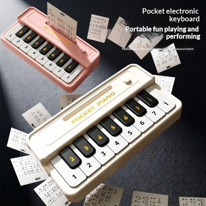 Mini Electronic Piano Portable 15 Keys