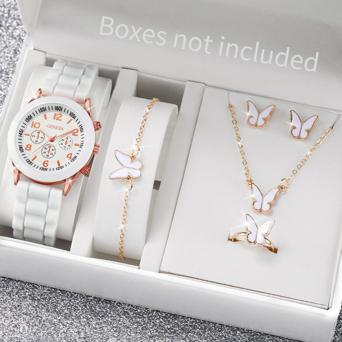 Women Watches Jewelry Set