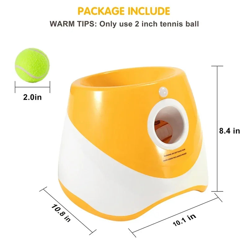 Interactive Dog Tennis Automatic Launcher