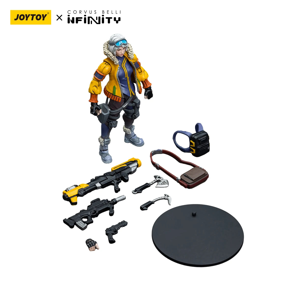 JOYTOY Infinity 1/18 Action Figures Monstruckers Oktavia Grimsdottir lcebreaker's Harpooner
