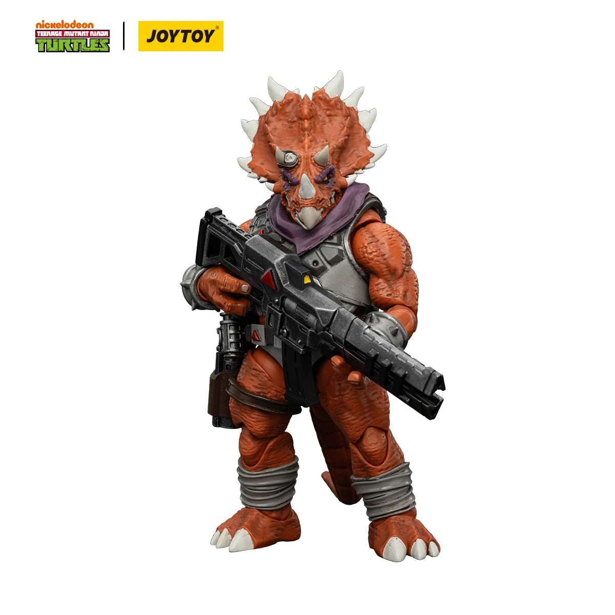 JOYTOY TMNT 1/18 Action Figures Anime 13.2cm Captain Zorax Adjutant Zork Triceraton Infantryman