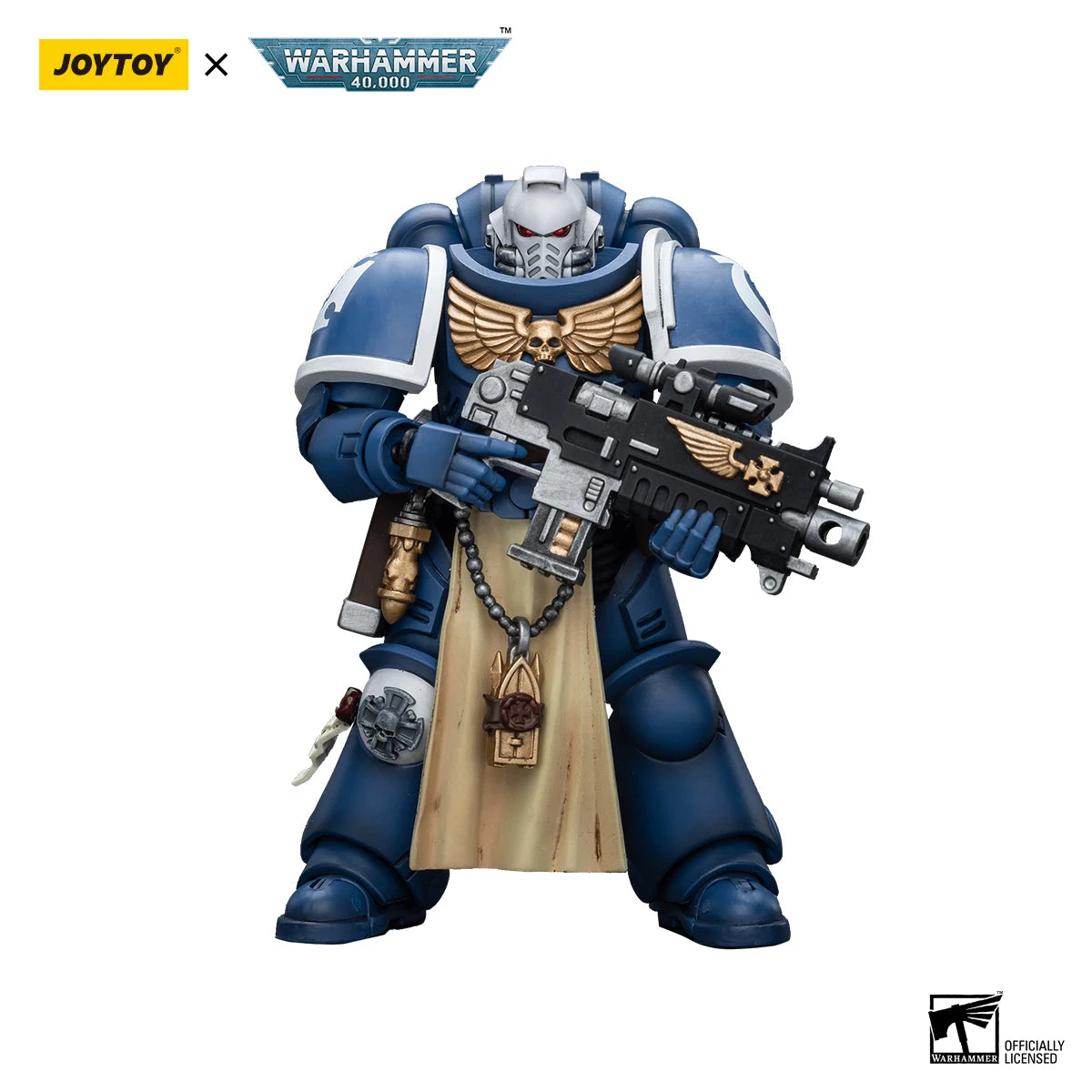 JOYTOY Warhammer 40k 1/18 Action Figures Anime 12.1cm Ultramarines Sternguard Veteran