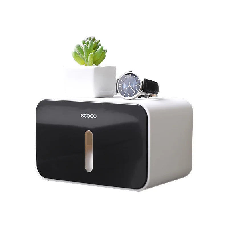 ECOCO Toilet Paper Roll Holder Wall Mounted