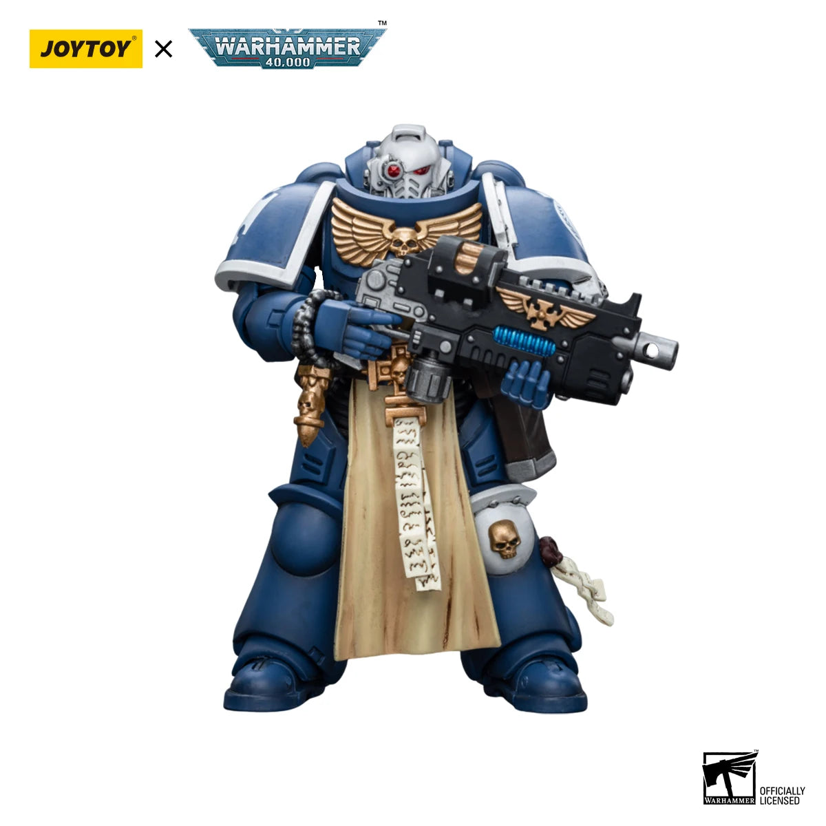 JOYTOY Warhammer 40k 1/18 Action Figures Anime 12.1cm Ultramarines Sternguard Veteran