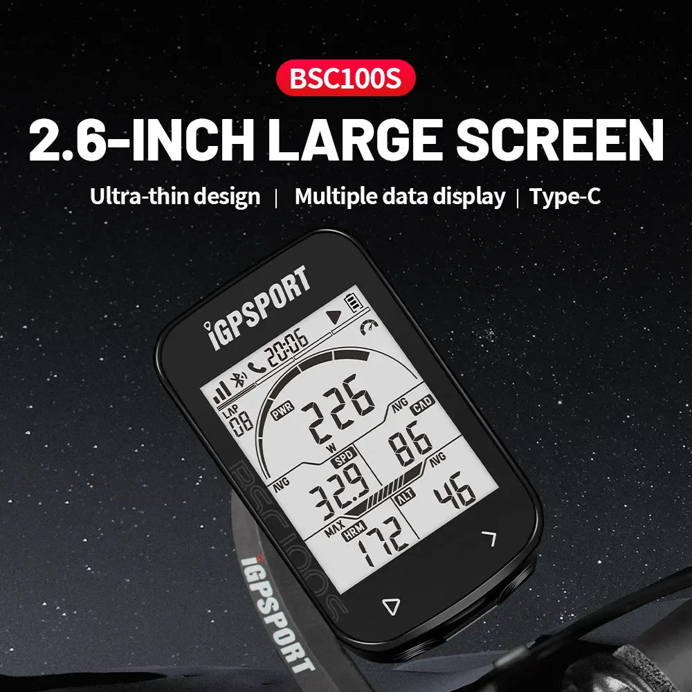 GPS Speedometer Bicycle Digital Stopwatch