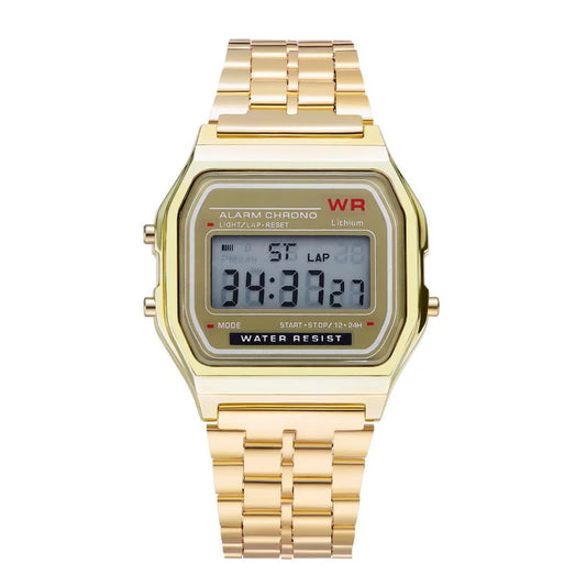 Steel Band Multi-Functional LED Digital Watch