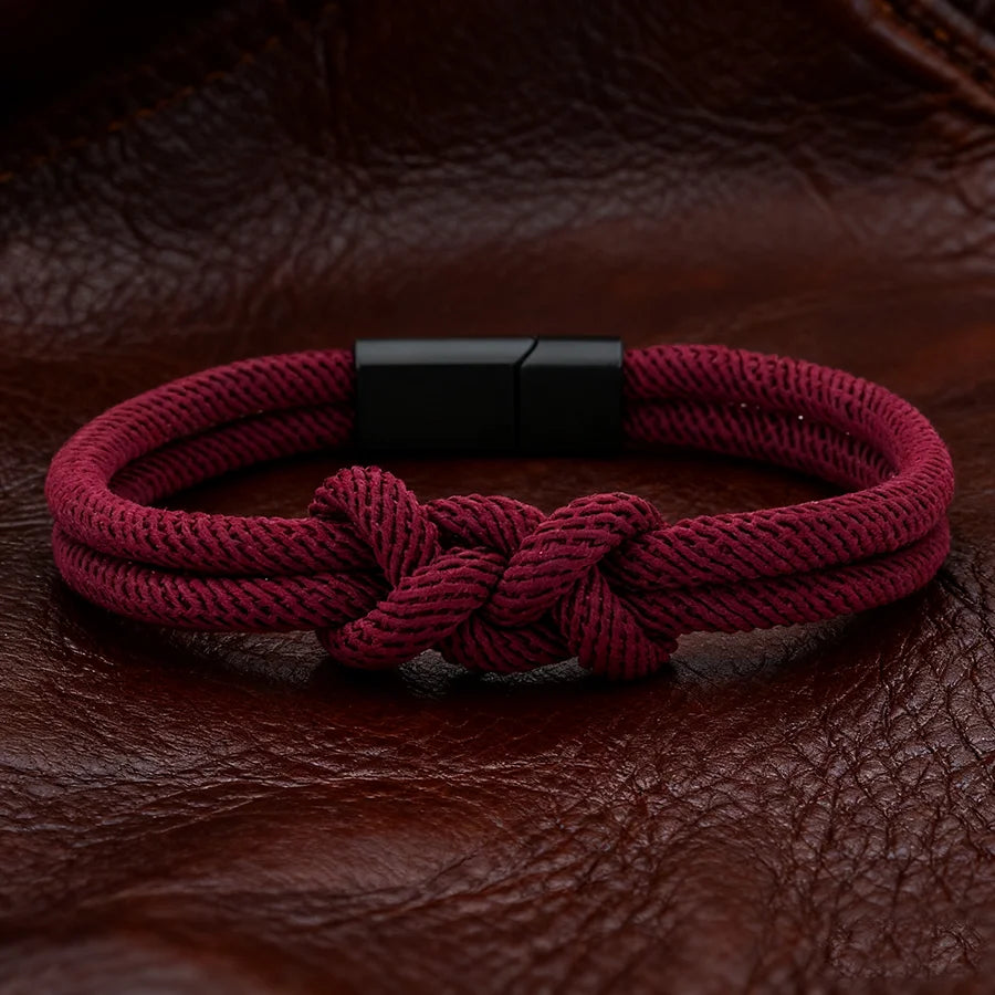 New Unique Handmade Men Bracelet 6 Colors