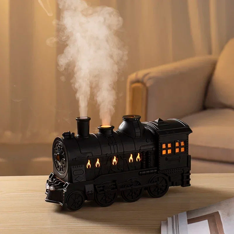 Antique Train Humidifier Aromatherapy Diffuser