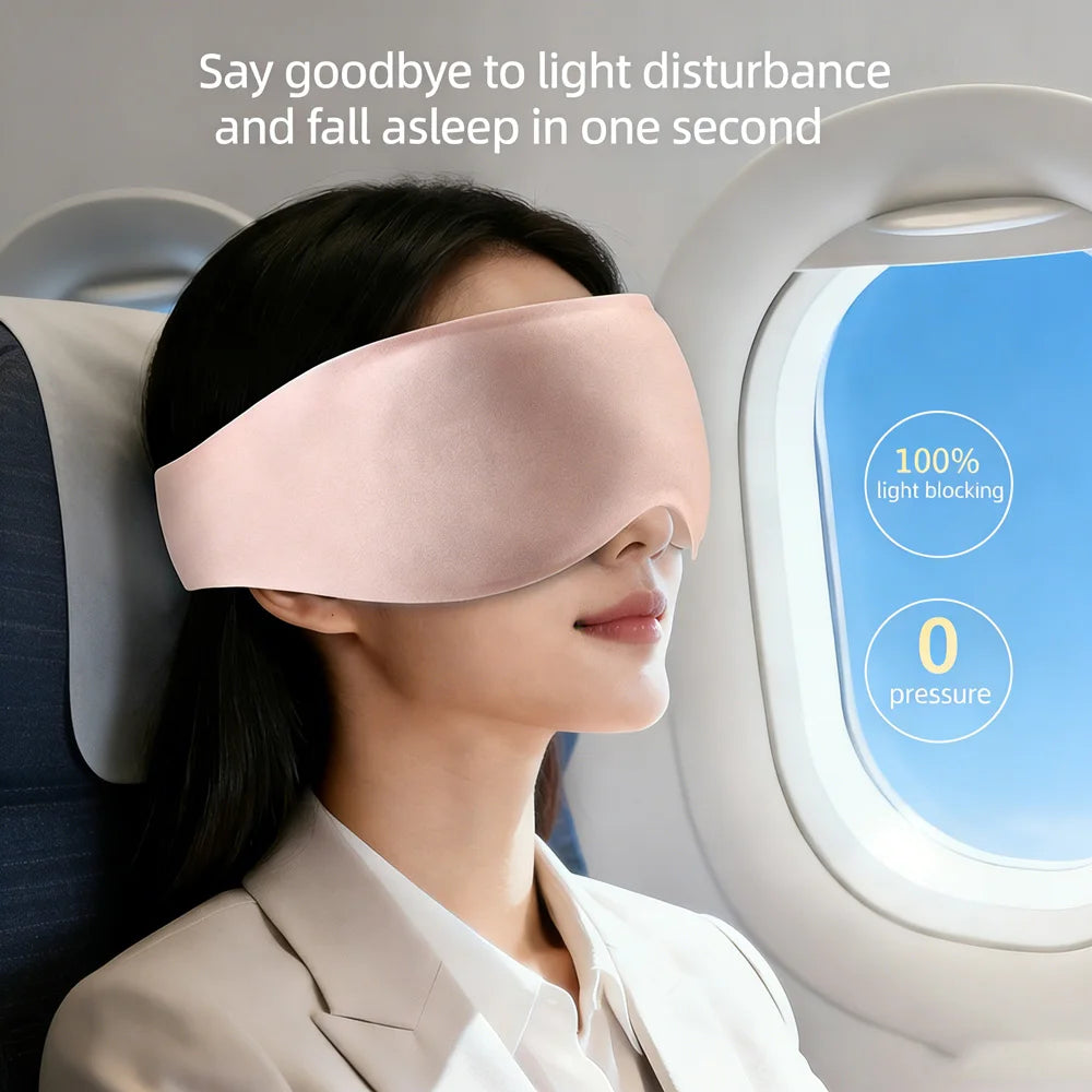 Sleep Mask, Three Dimensional Contour Zero Pressure