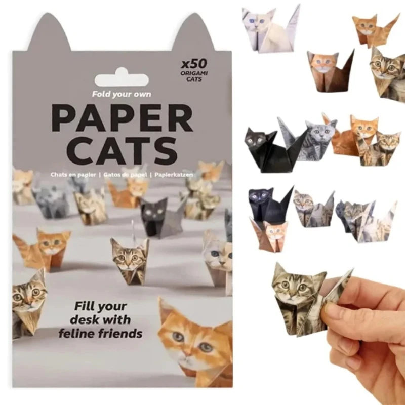 DIY Origami Paper Handmade Animals 50 Sheets