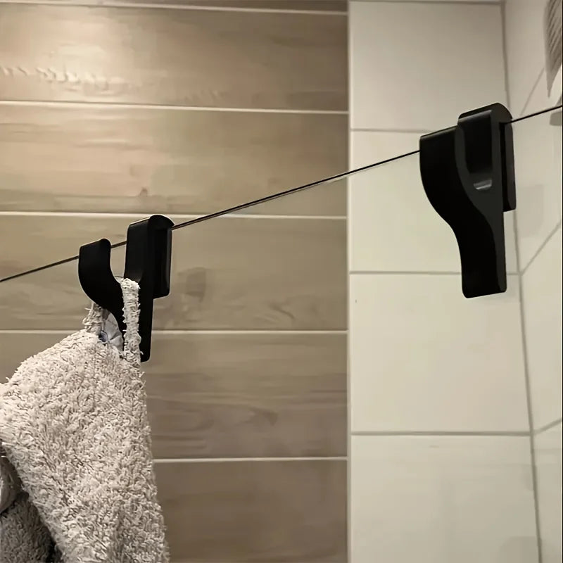 3D Shower Door Towel Hook for 8mm Glass Doors