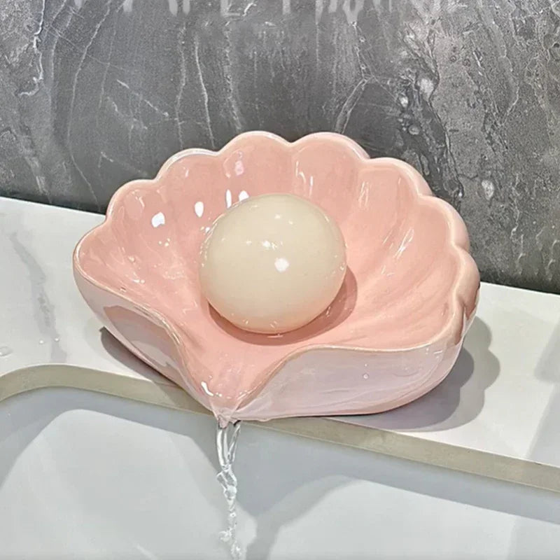 Shell Ceramic Soap Dish