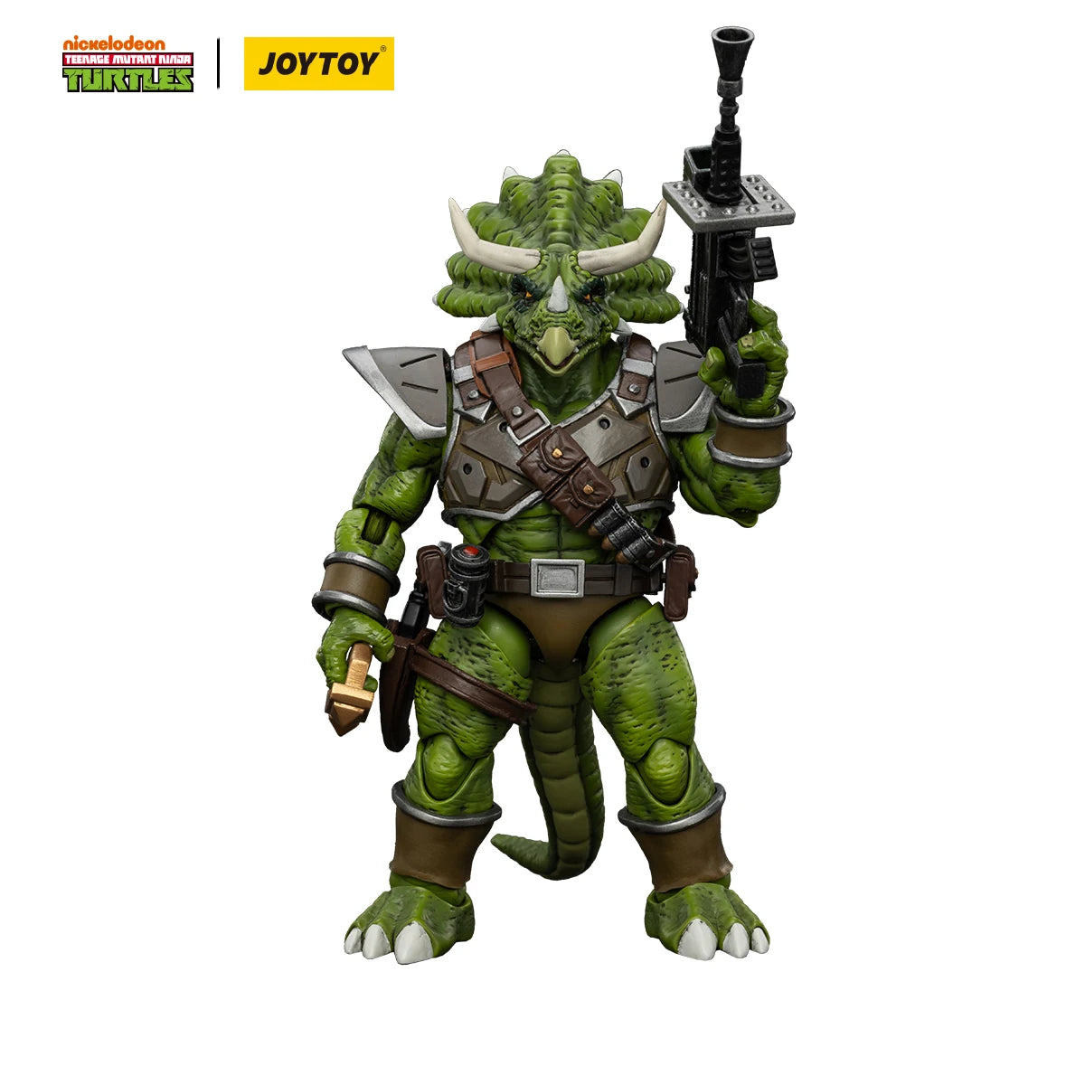 JOYTOY TMNT 1/18 Action Figures Anime 13.2cm Captain Zorax Adjutant Zork Triceraton Infantryman