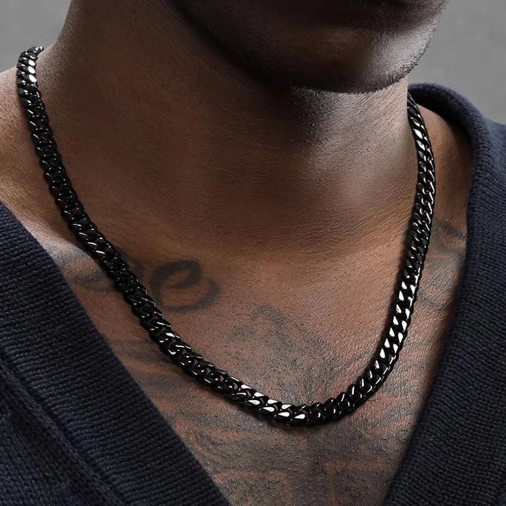 3/5/7mm Stainless Steel Cuban Link Chain
