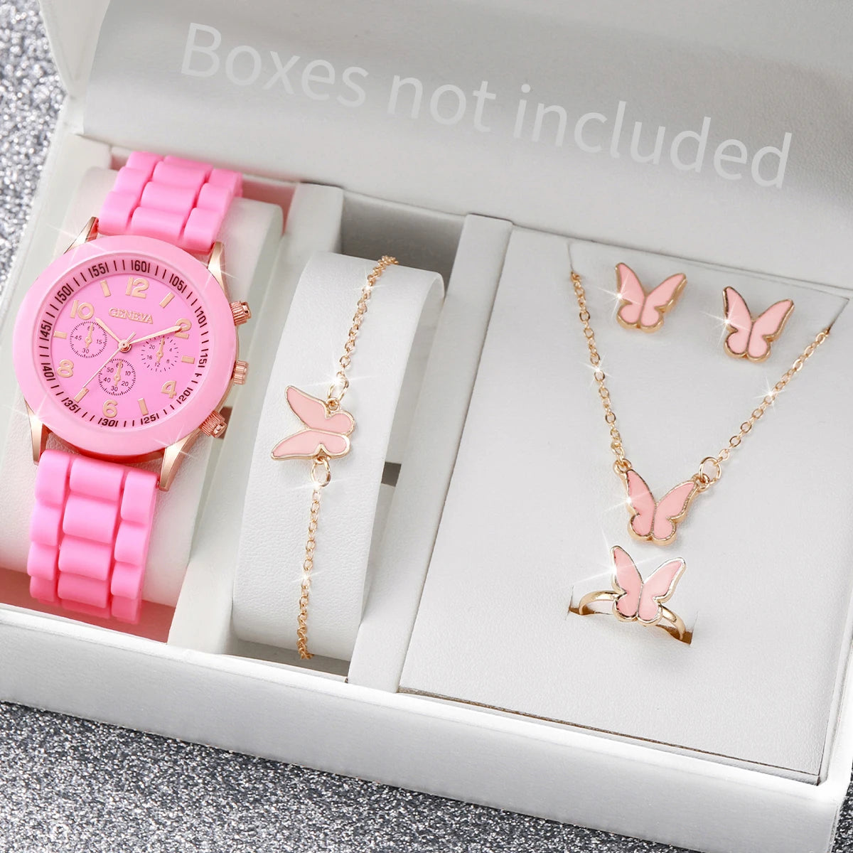Women Watches Jewelry Set