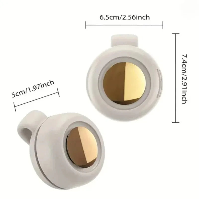 Portable Mini Bladeless Fan 3 Speed Adjustable Clip