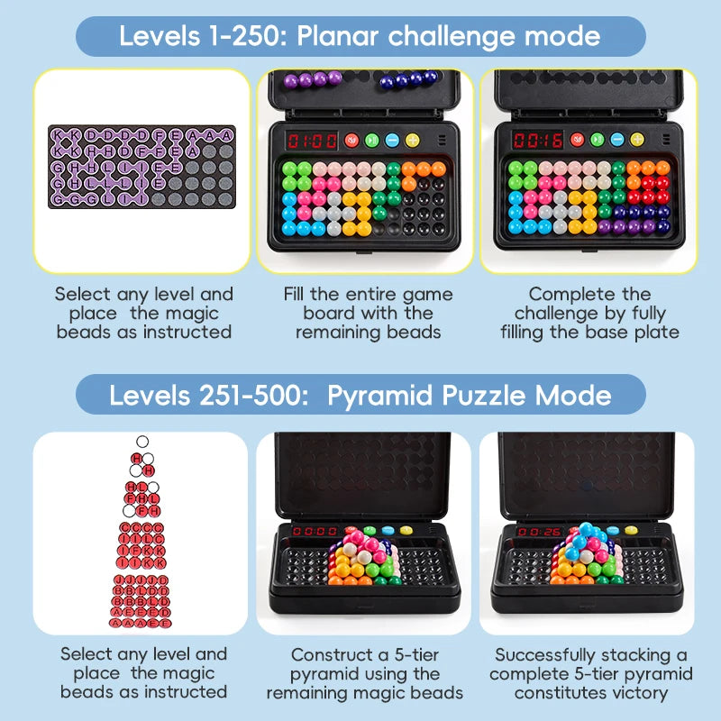 IQ Puzzle Smart Challenge Game With Timer 500 Levels