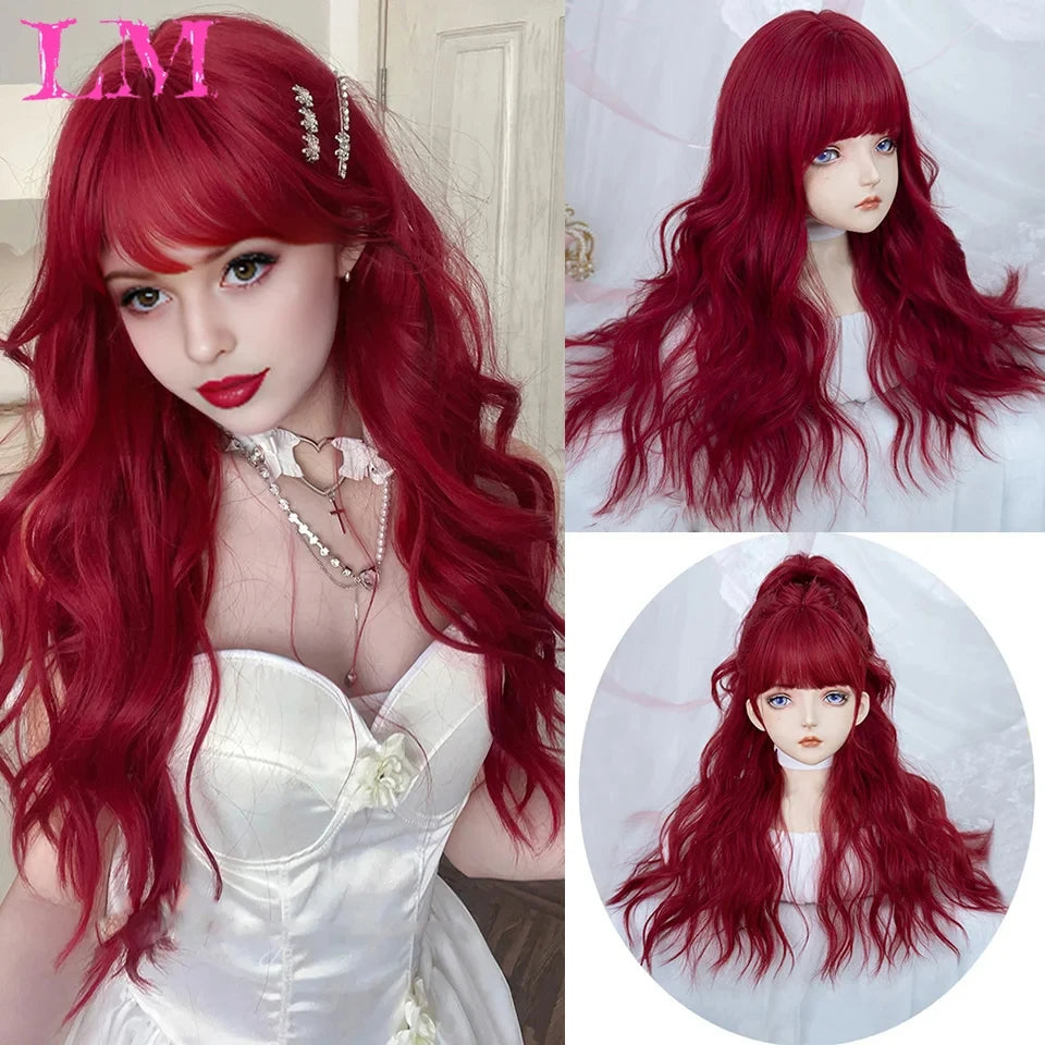 Cosplay Wig With Bangs