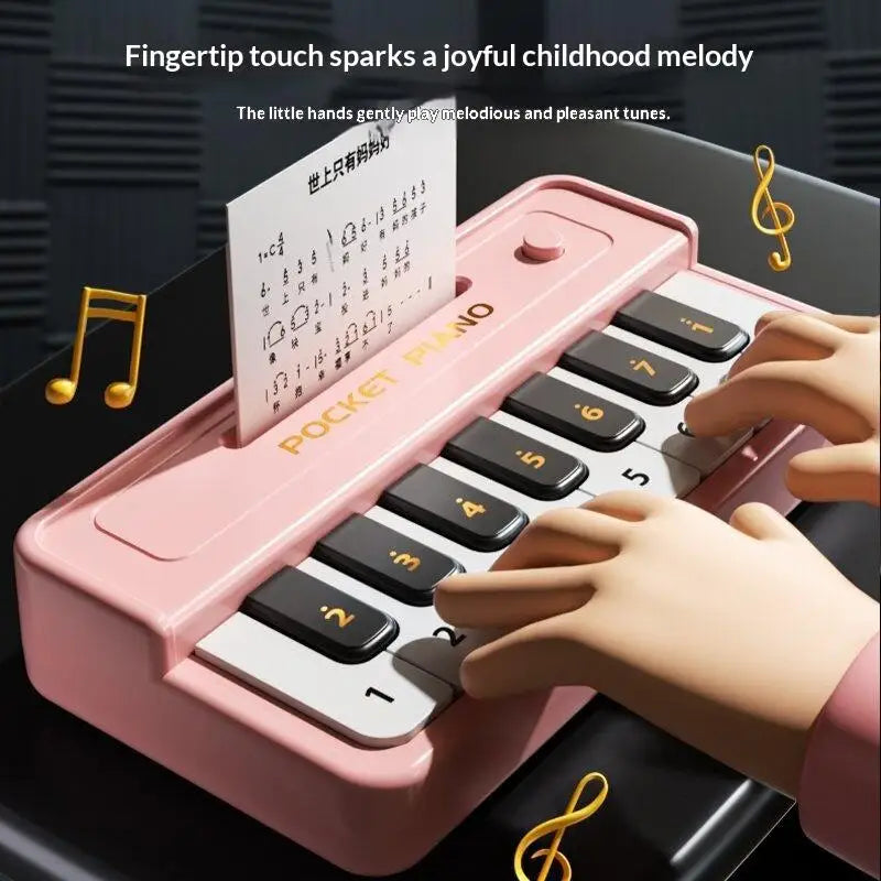 Mini Electronic Piano Portable 15 Keys