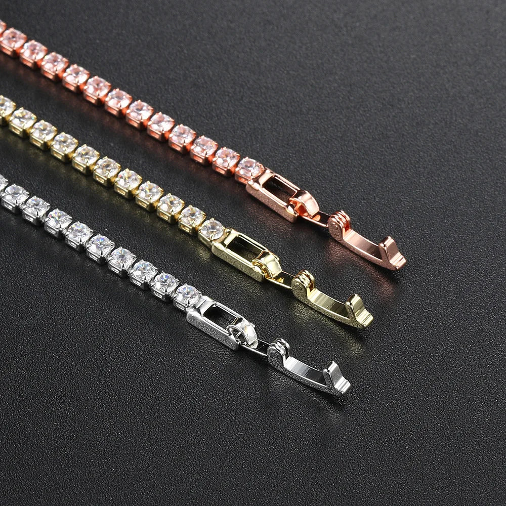 Fashion 2.5mm Zirconia Tennis Bracelet