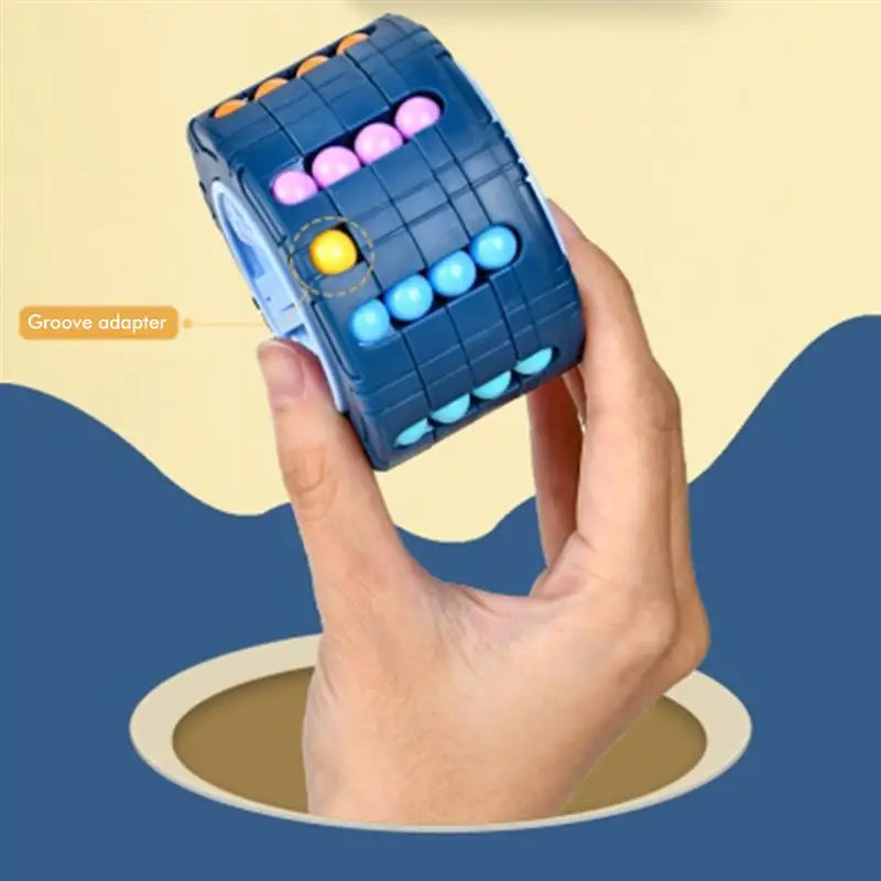 3D Cylinder Cube Toy Educational Montessori Infant