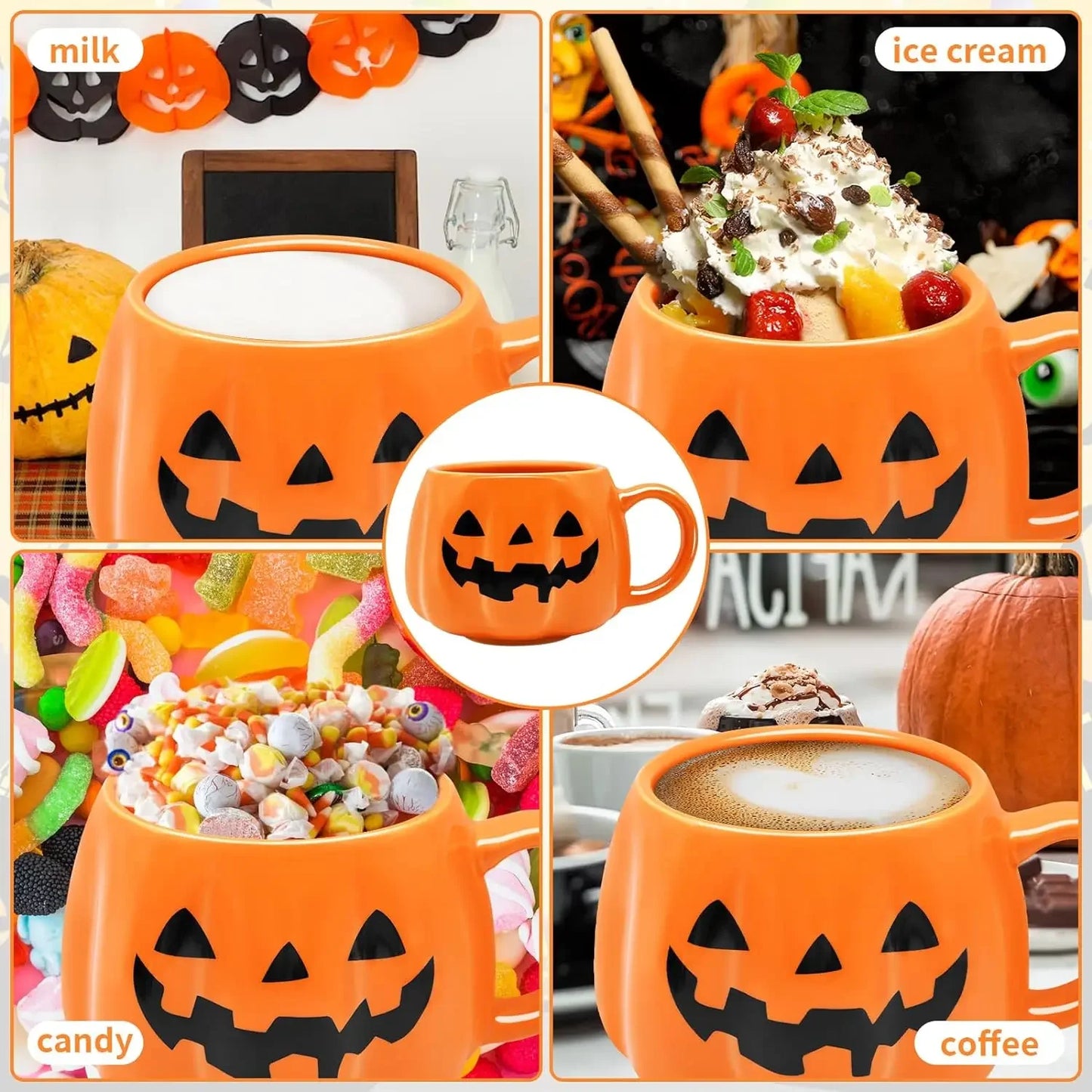 Halloween Pumpkin Mug