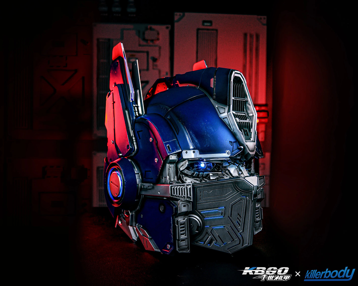 Killerbody Transformers Optimus Prime Wearable Helmet With Voice Changer