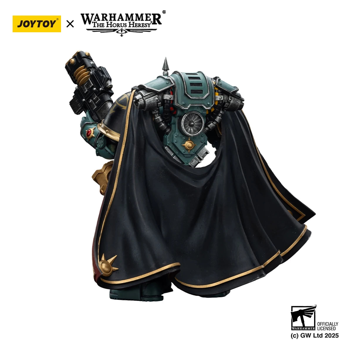 JOYTOY Warhammer The Horus Heresy 1/18 Action Figures Sons of Horus Legion Cataphractii Praetor with Combi-Melta and Power Maul