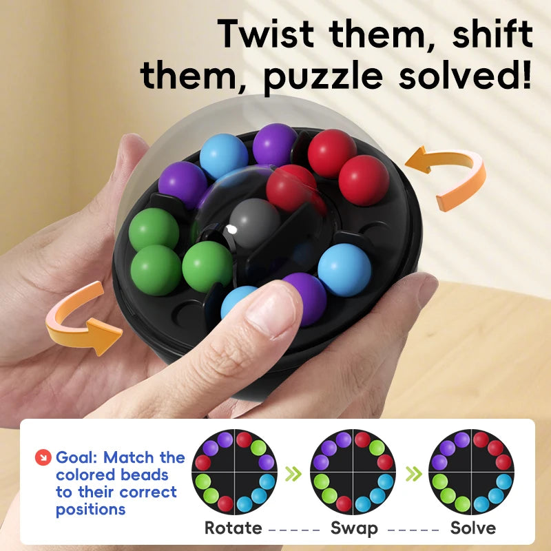 Rotating Puzzle Ball Brain Teaser