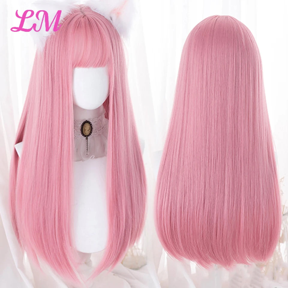 Cosplay Wig With Bangs