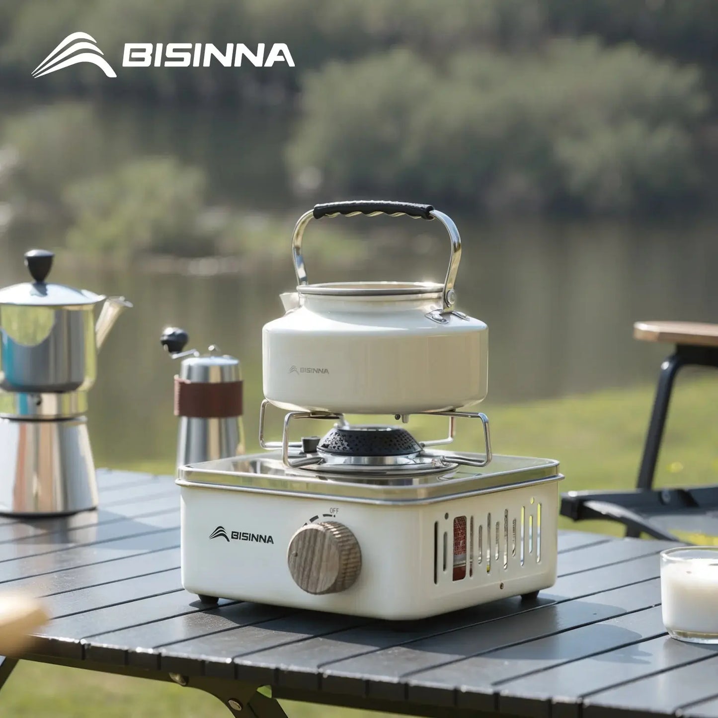 BISINNA Camping Gas Stove 2800W High Firepower