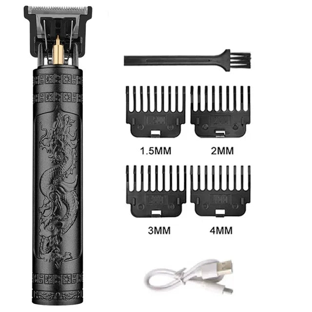 T9 Vintage Men's Electric Hair Clipper Beard Trimmer/Rechargeable