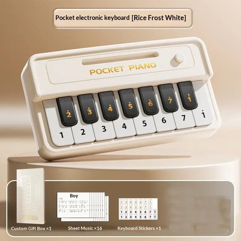 Mini Electronic Piano Portable 15 Keys