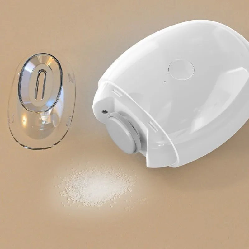 2 IN 1 Electric Nail Clipper Cutter with LED Light