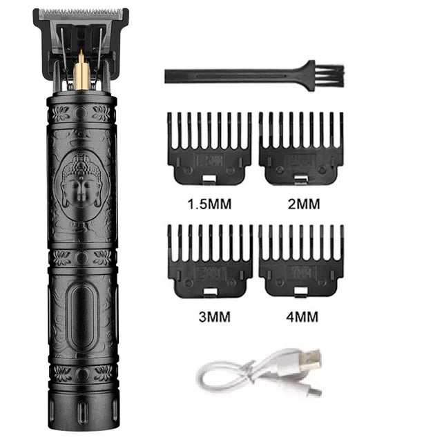 T9 Vintage Men's Electric Hair Clipper Beard Trimmer/Rechargeable