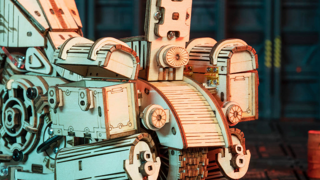 Robotime Rokr Cruiser Motorcycle Lk504 3D Wooden Puzzle Dropship