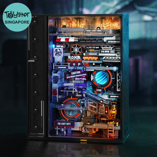 Robotime ROKR The Last City Marble Run Mechanical 3D Puzzle MR01S Dropship