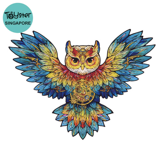 Robotime Rowood Owl Wooden Jigsaw Puzzle TA004 Dropship